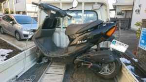 中原区|ライブディオ0円廃車、動かない原付バイクも買取