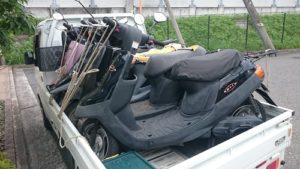 中原区・原付バイクの無料廃車でクオカードをプレゼント!-費用0円
