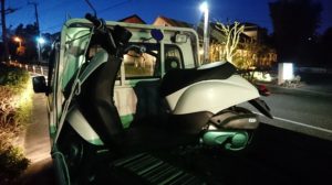 宮前区バイク買取、長期放置の原付スクーター