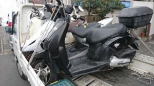 ホンダトゥデイ長期放置車の買取、無料廃車手続き