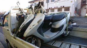 宮前区原付バイクの無料廃車手続き