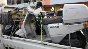 中原区バイク買取、ヤマハギア長期放置車