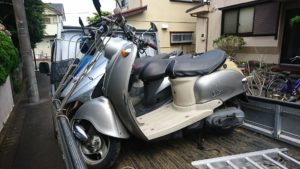 川崎市幸区バイク処分、買取りにも対応しています。