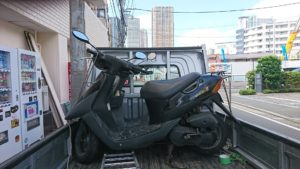 中原区でエンジン始動ありレッツⅡの廃車買取