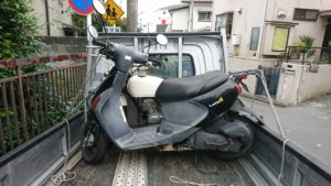 高津区でレッツ4の廃車買取り。