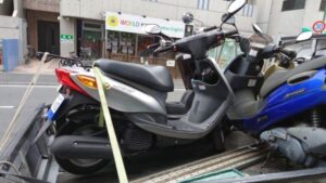 ヤマハJOG不動車の買取、無料廃車手続き